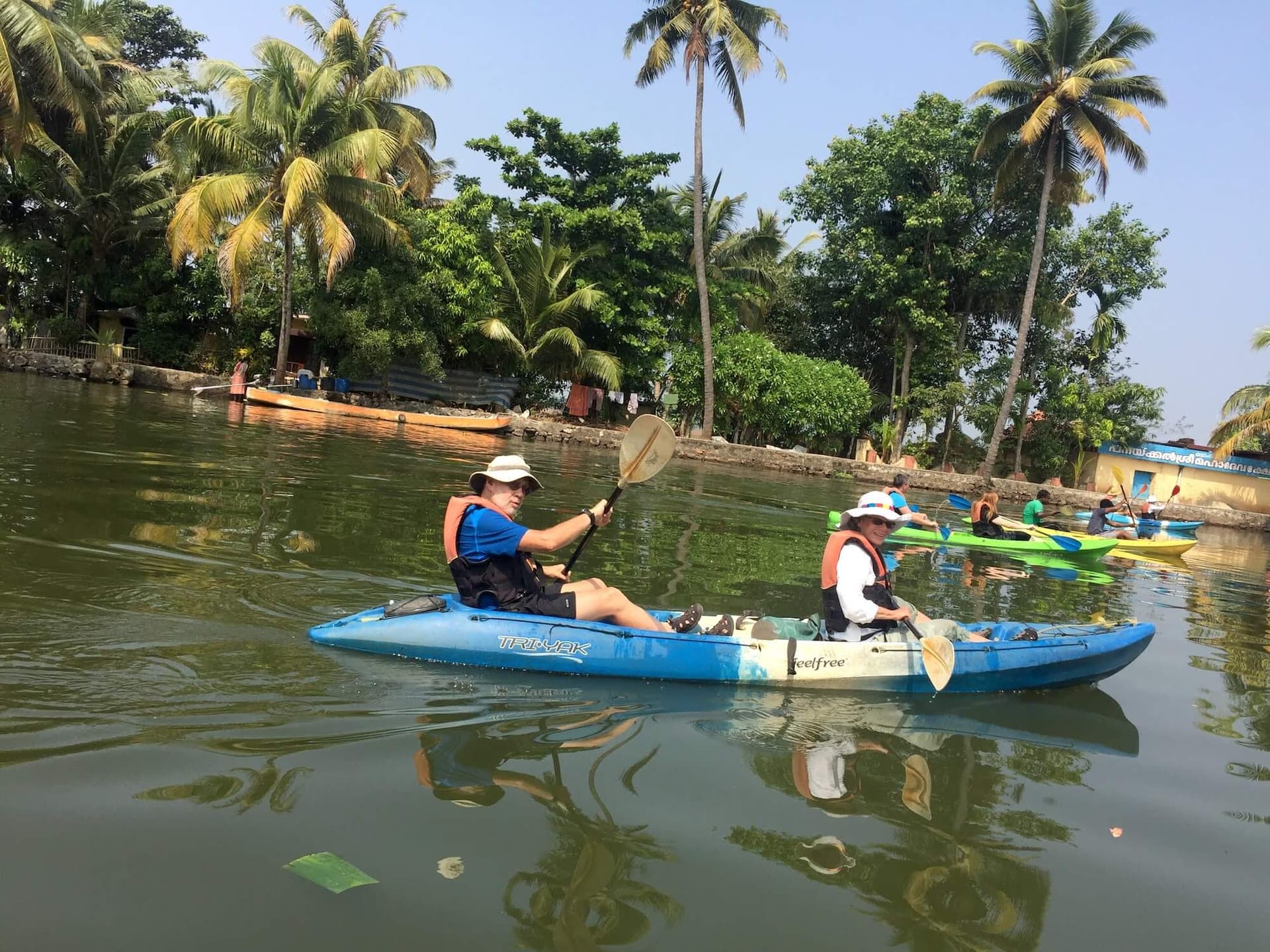 kayaking