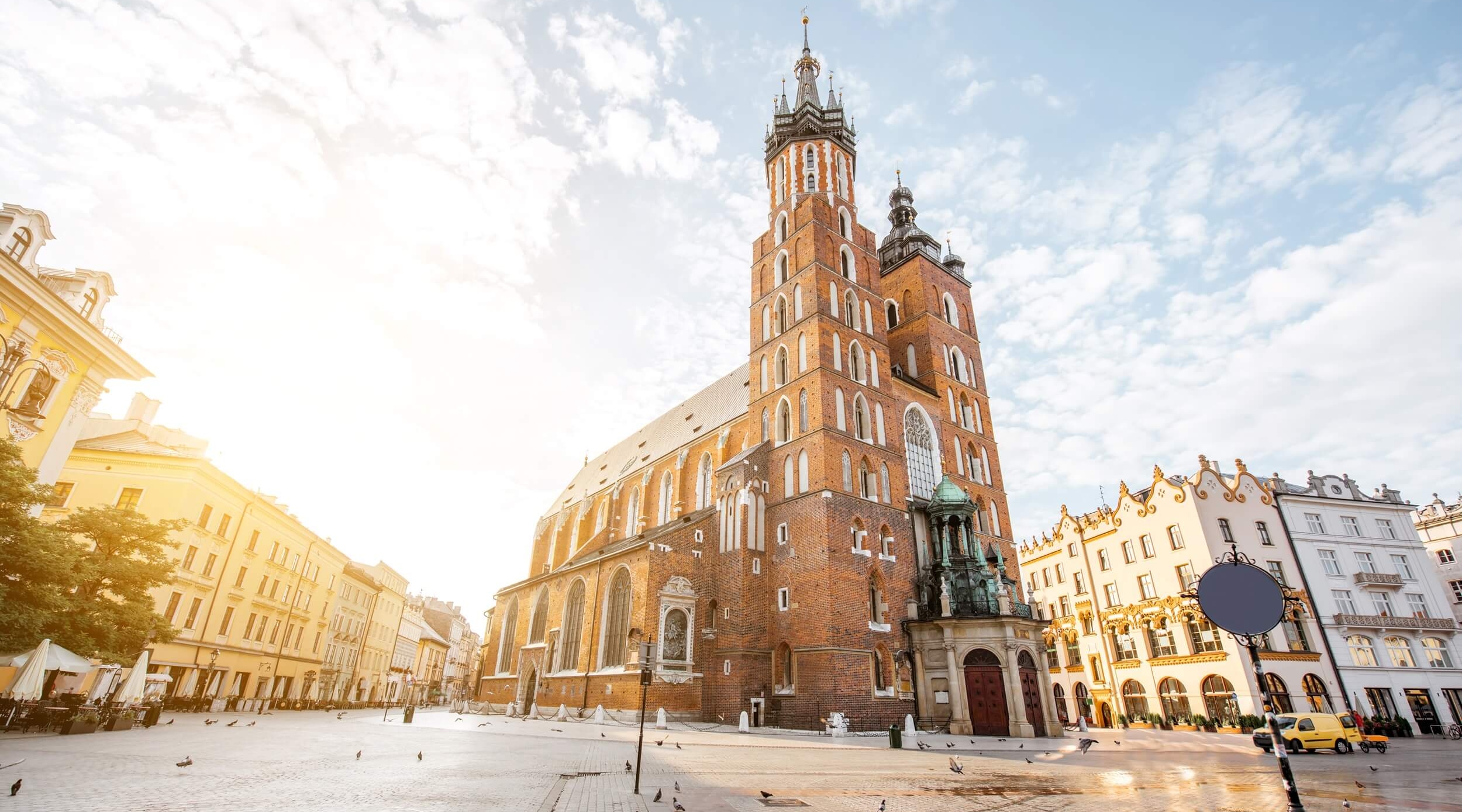 saint marys basilica  krakow poland