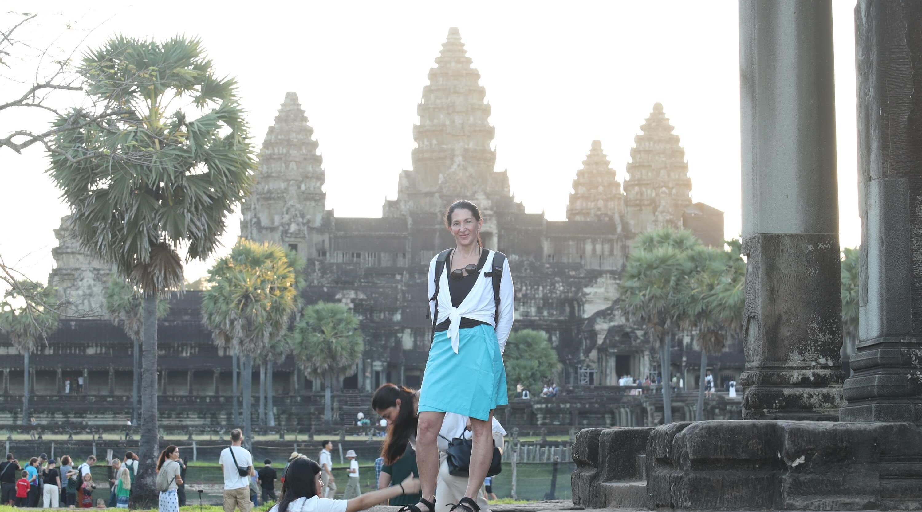 Cambodia Angkor lady